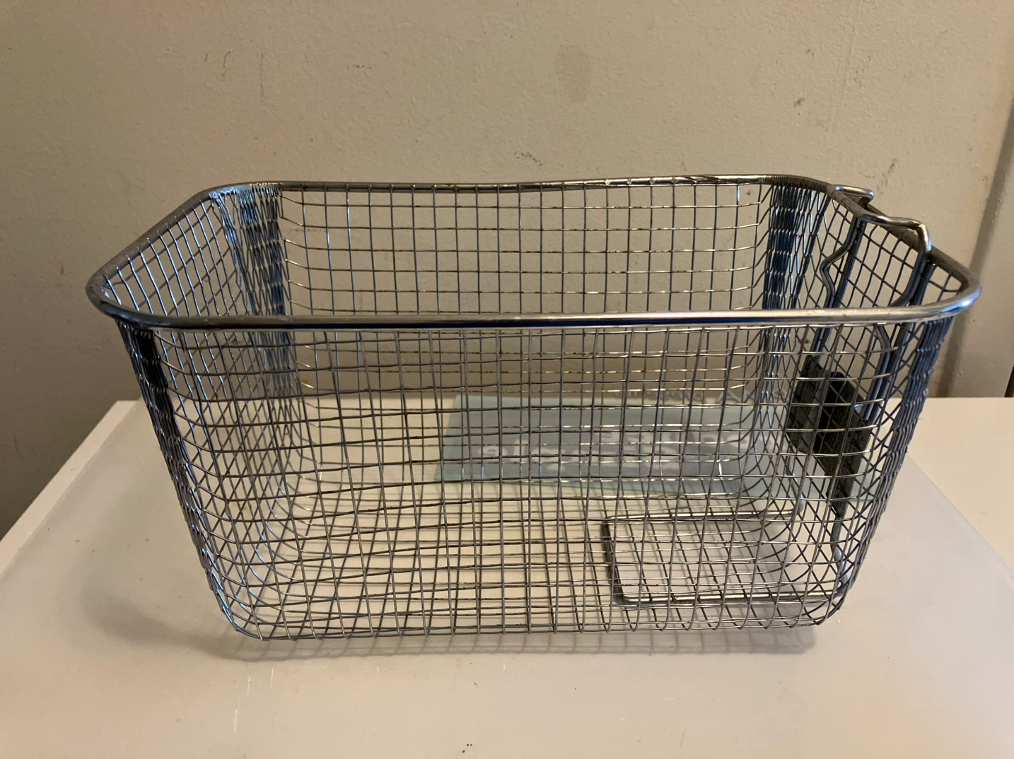Stainless Steel Deep Fryer Basket-24 x 14.75 cm