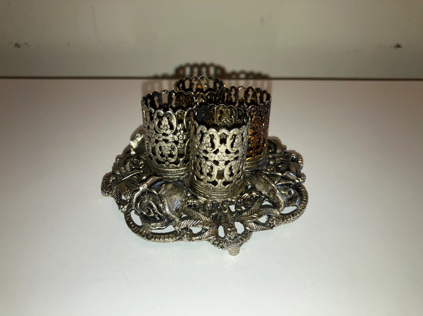 Vintage Ornate Lipstick Holder Stand