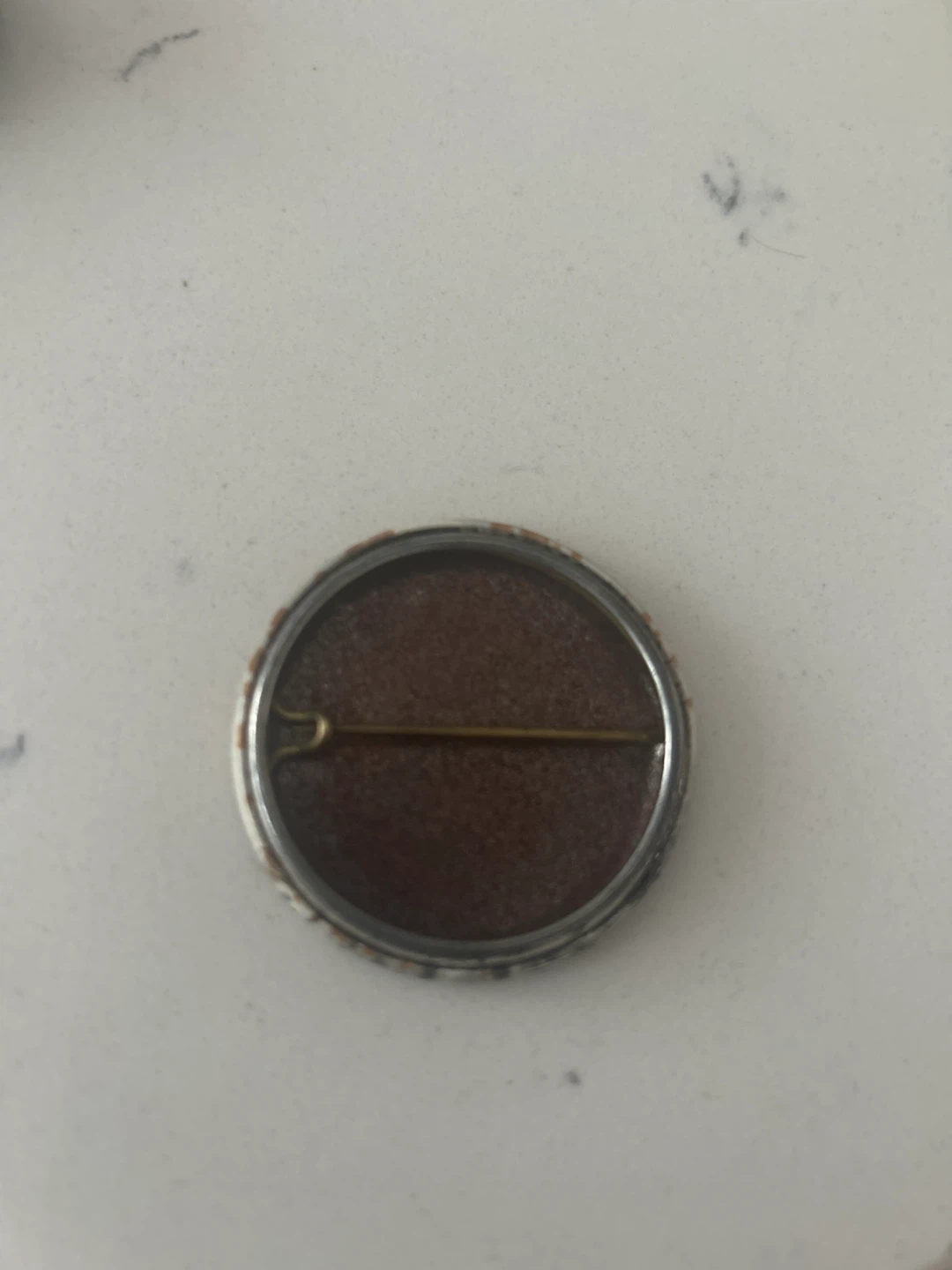 Alan Ginzberg Vintage Pinback Button  in Top Hat - photo 2