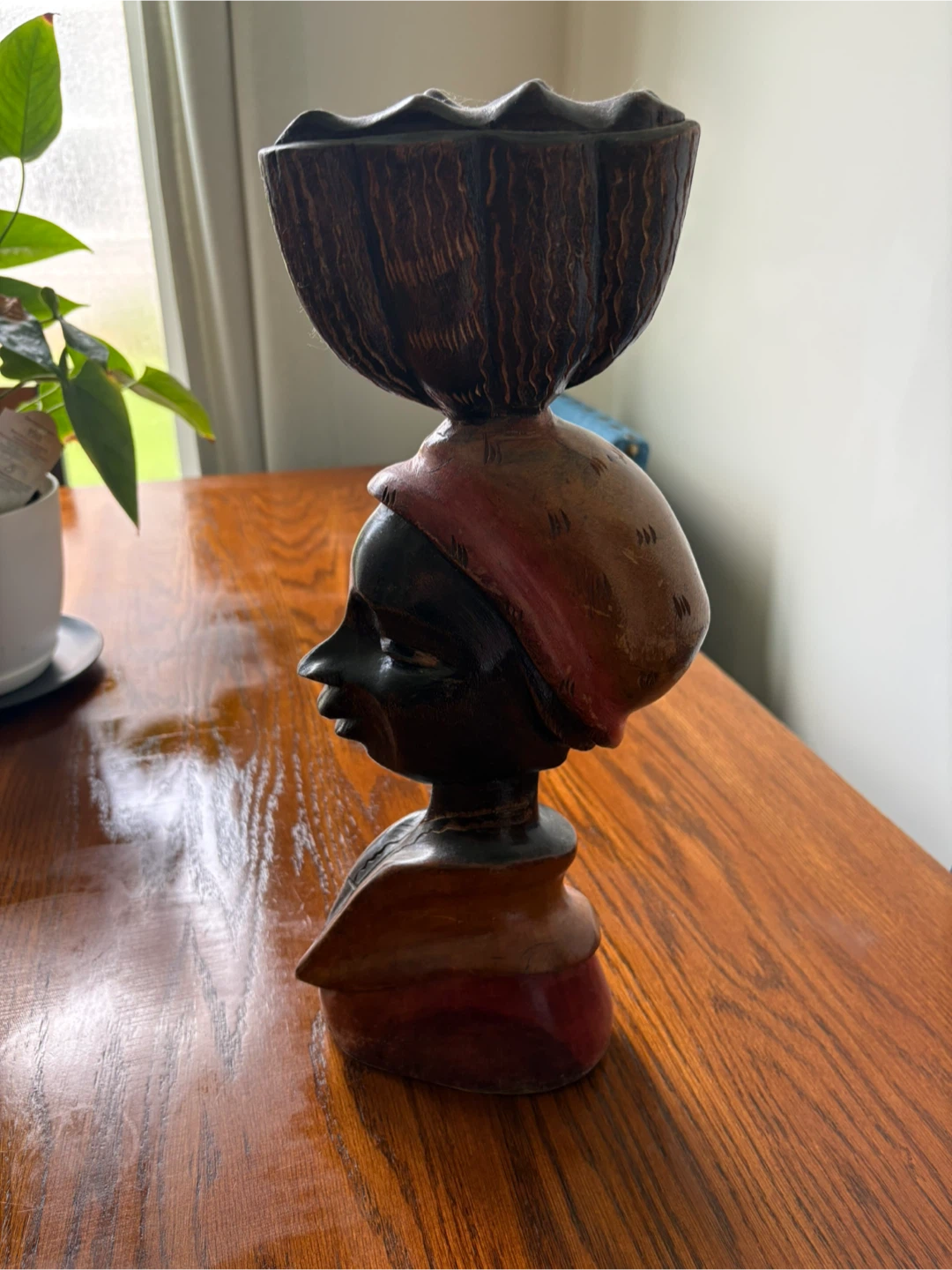 Carved Wooden African Figurine