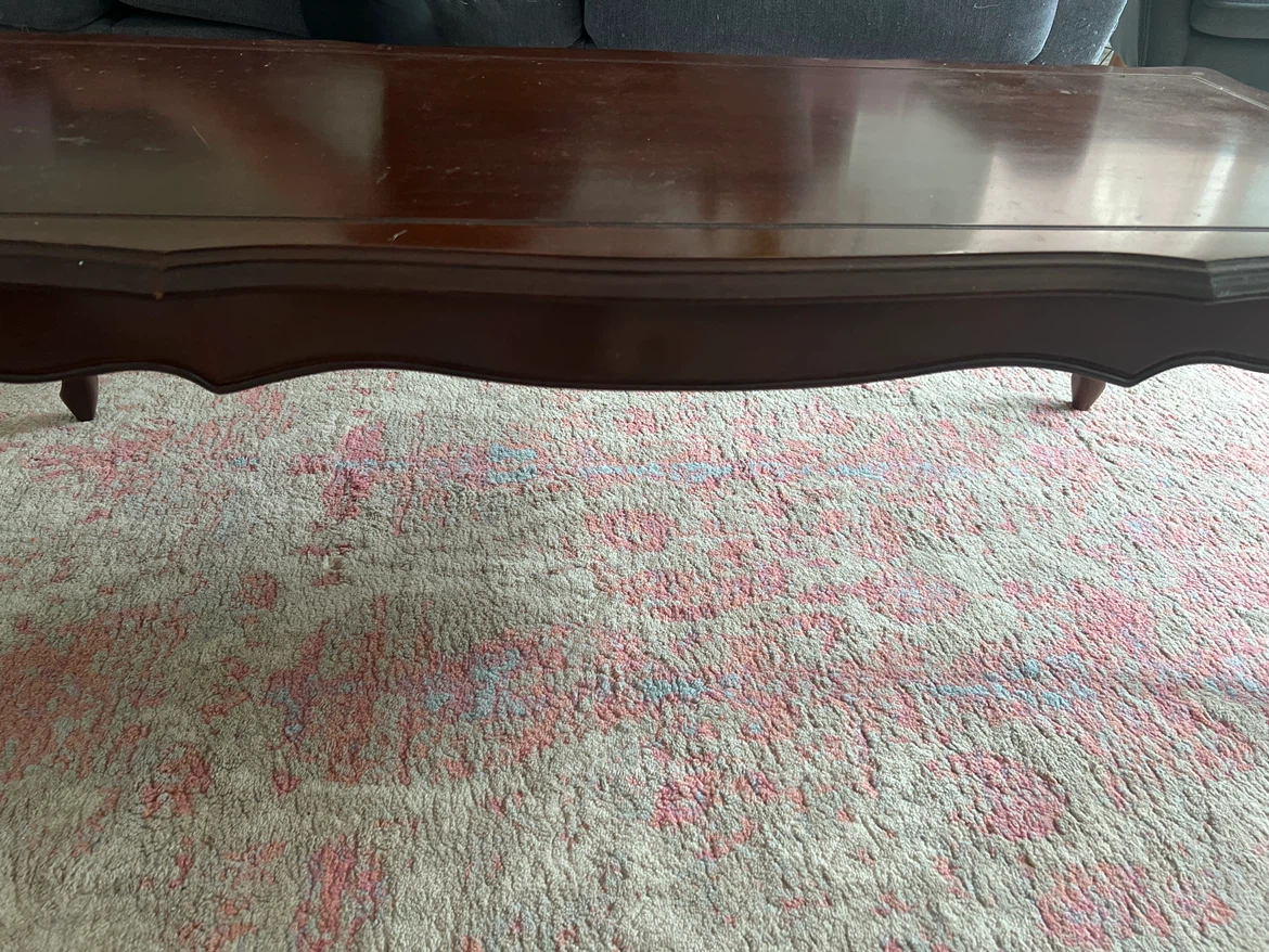Dark Brown Wooden Coffee Table - photo 3