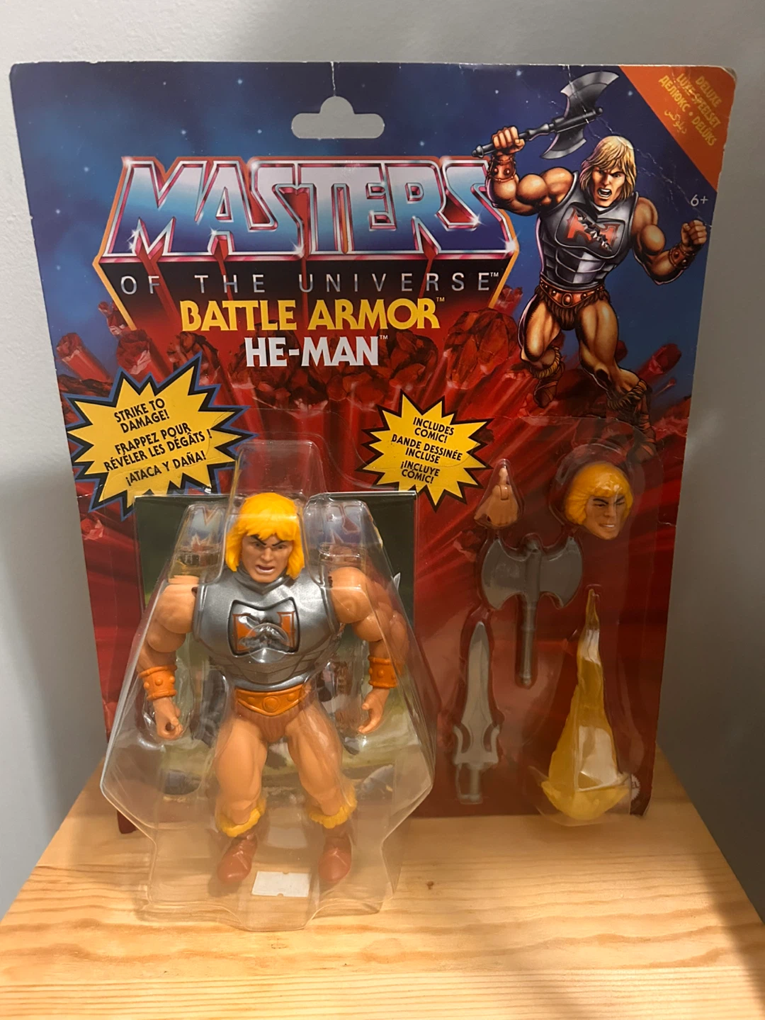 Masters of the Universe Battle Armor He-Man Action Figure