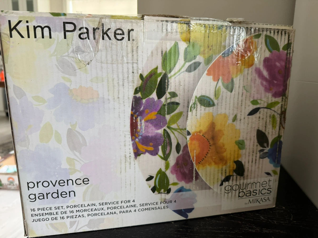 Kim Parker Provence Garden 16-Piece Porcelain Dinnerware Set - photo 2