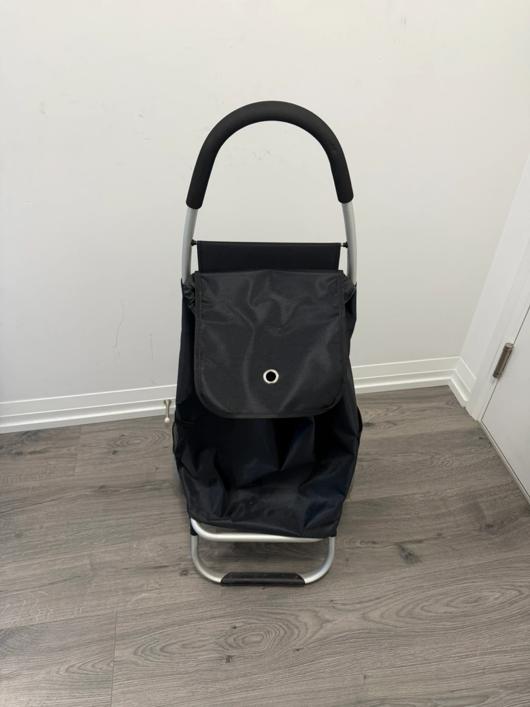 Black Shopping Cart Trolley