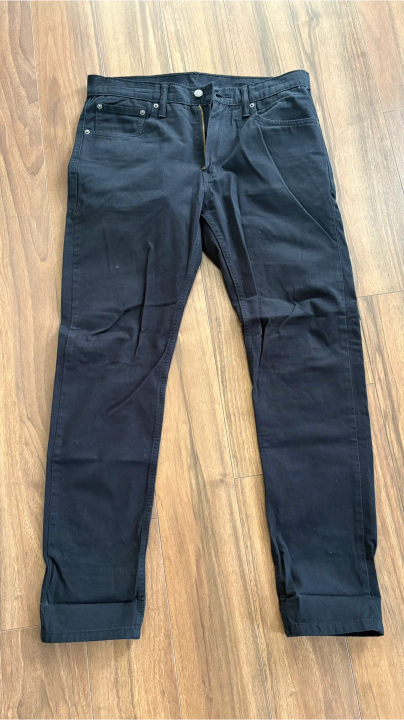 Levis Black Jeans 512
