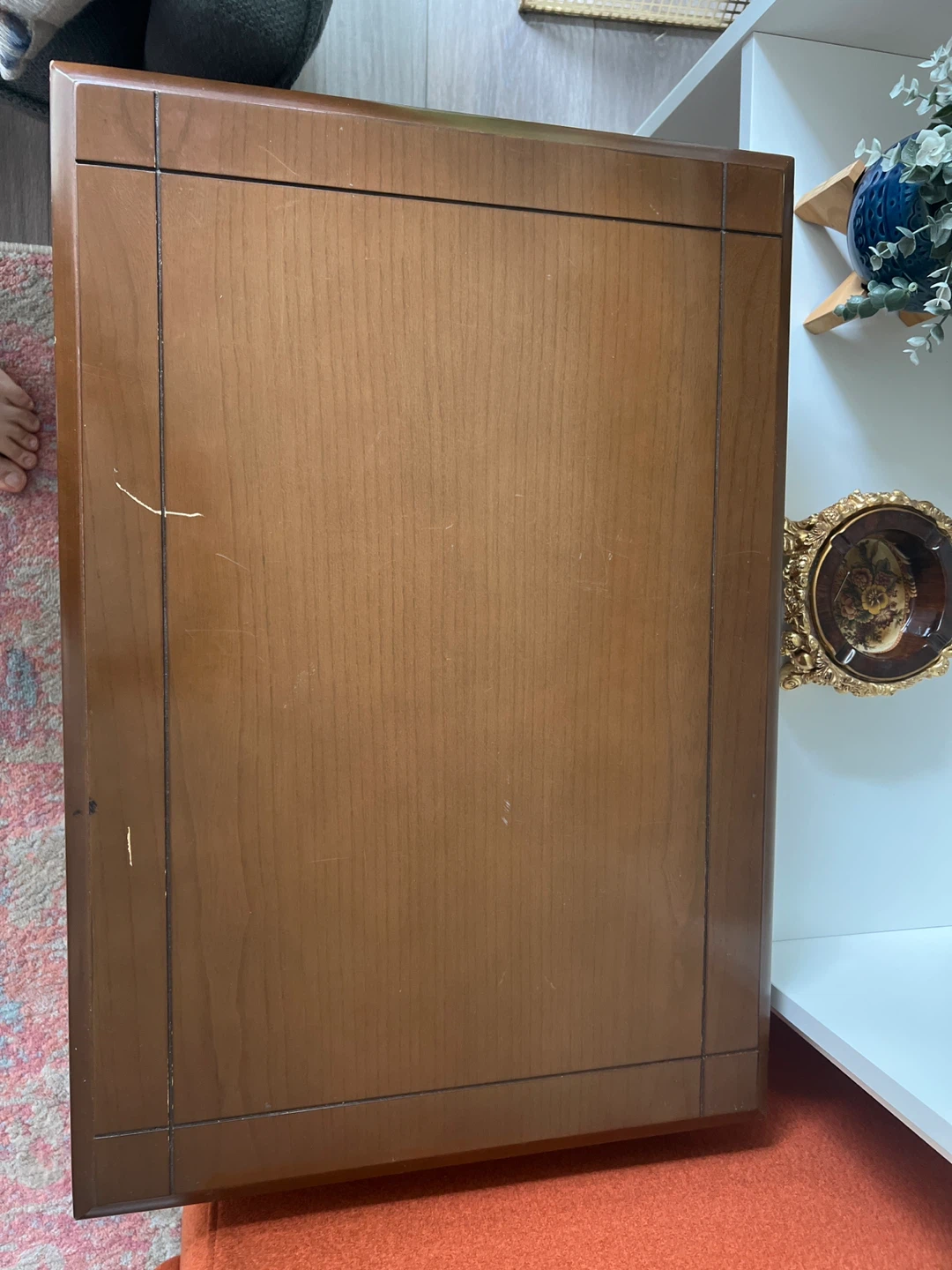 Wooden End Table - photo 3