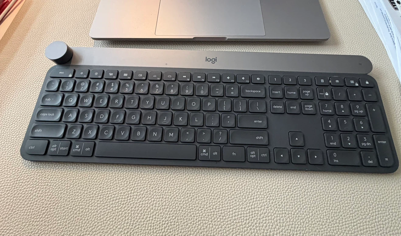 Logitech Craft wireless keyboard