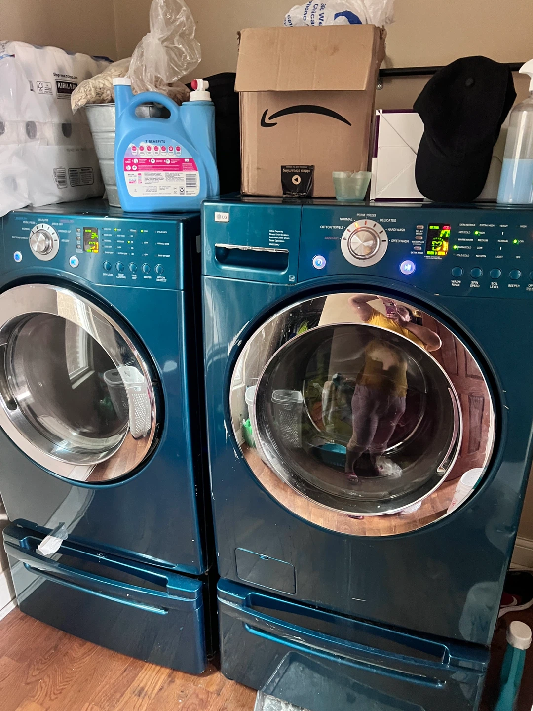 LG Front Load Washer and Dryer Set