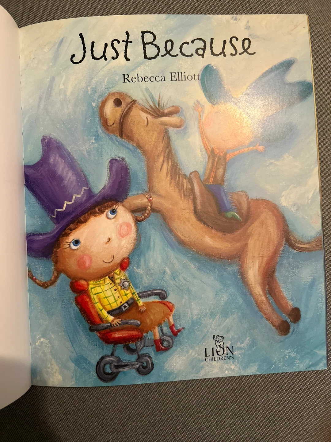 Just Because Children's Book by Rebecca Elliott - photo 3