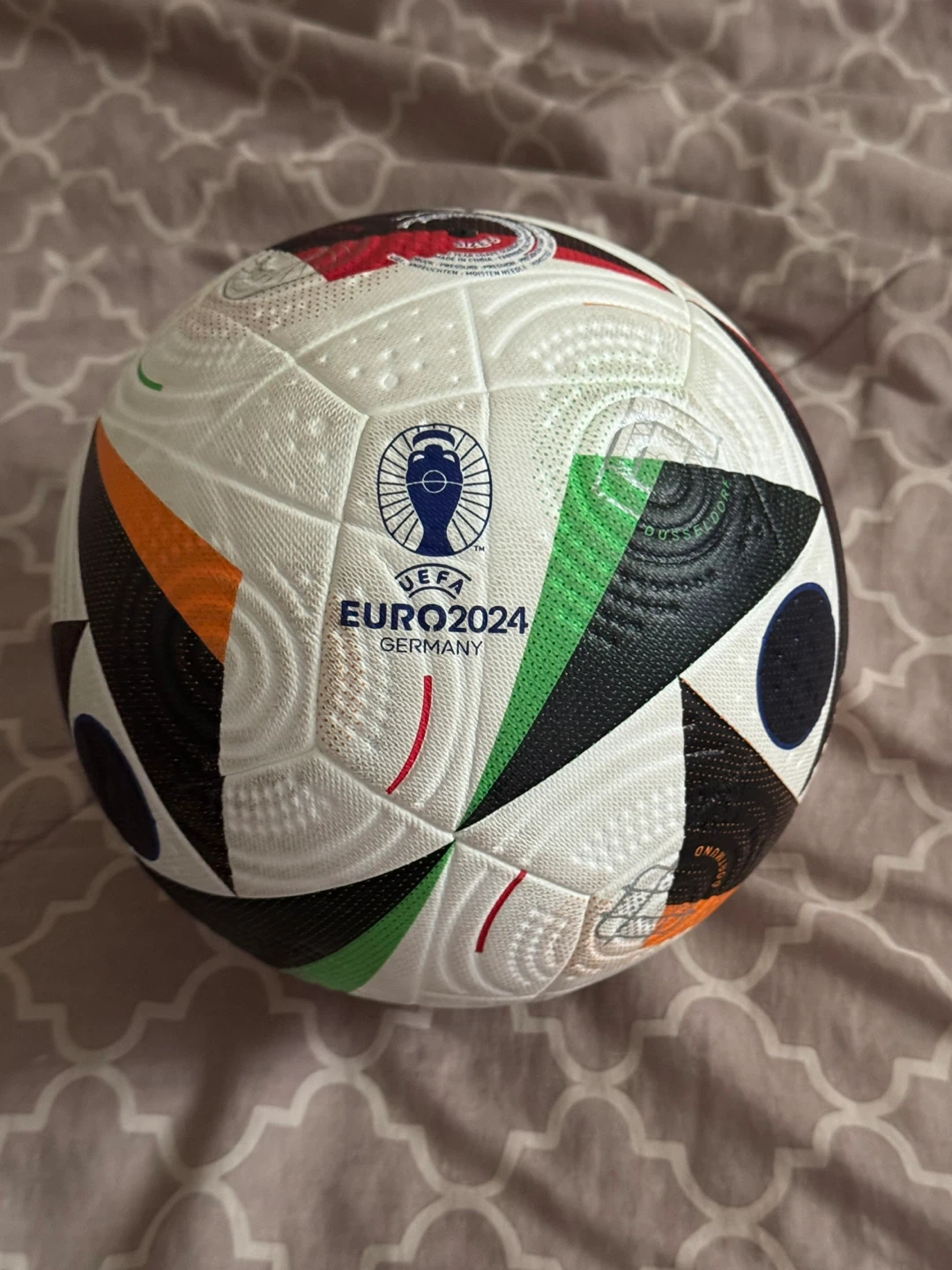 Euro 2024 soccer ball size 5