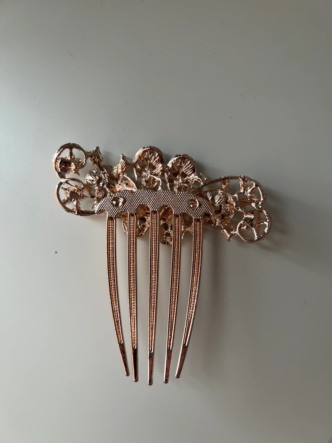 [NEW] Rose Gold Butterfly Hair Comb - photo 3