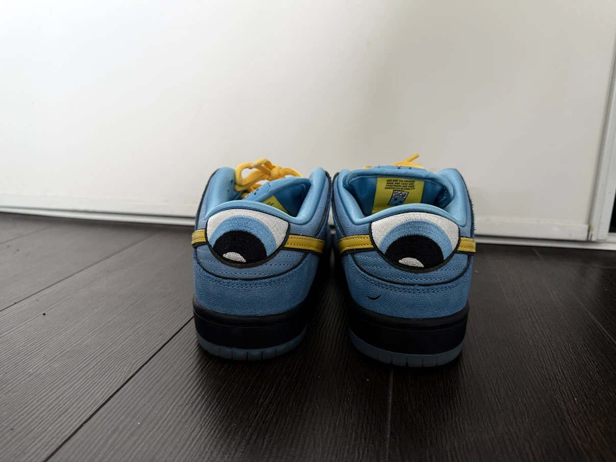 Nike SB Dunk Low "Bubbles" Blue Yellow Shoes - photo 2