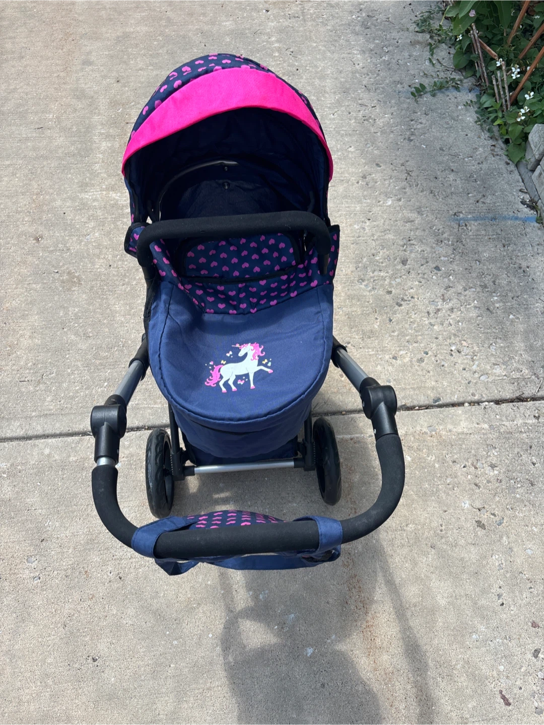 Doll Stroller with Unicorn Design - photo 2