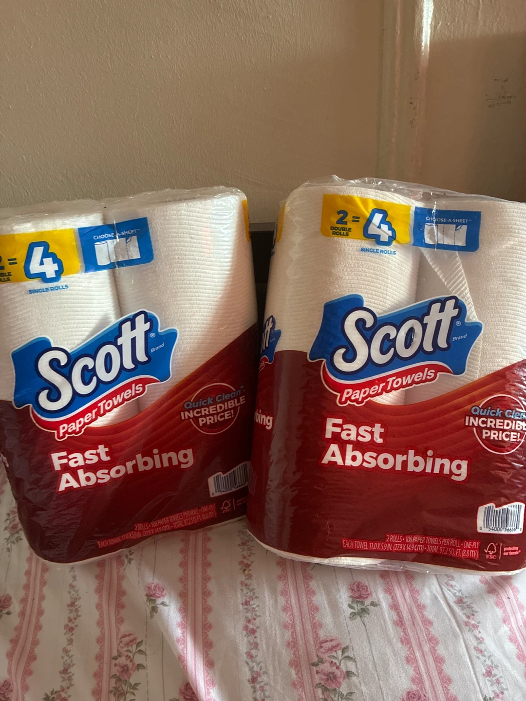 Scott Paper Towels - Fast Absorbing - 2 Pack