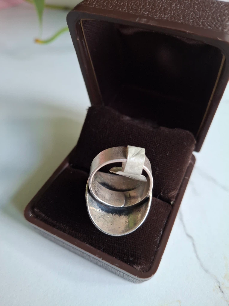 Large detailed ring (silver stamped 925) - photo 5