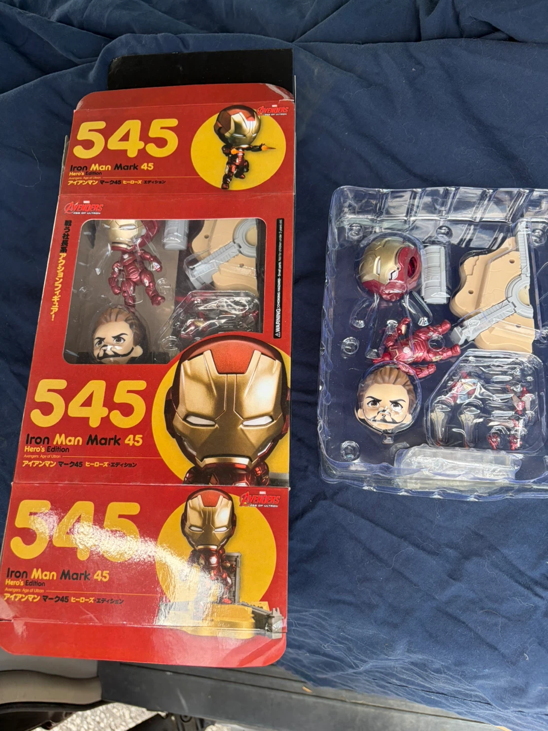 2 Iron Man 545 Mark 45 "Hero's Edition" Figures