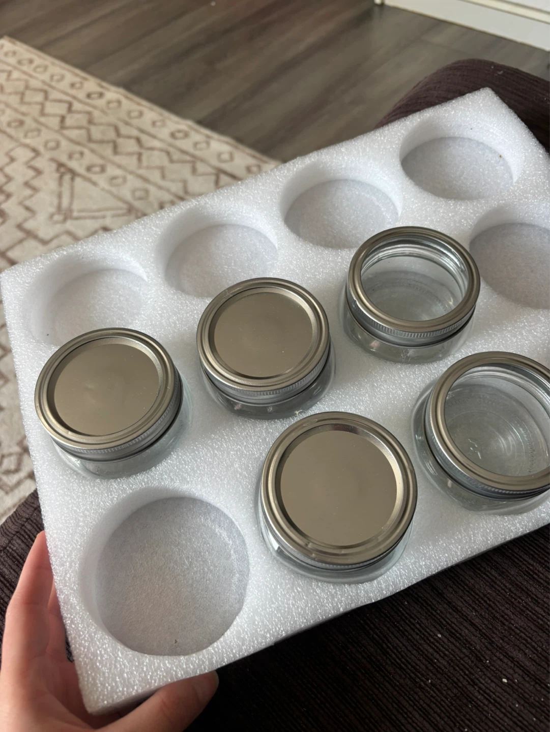 Glass Jars with Lids