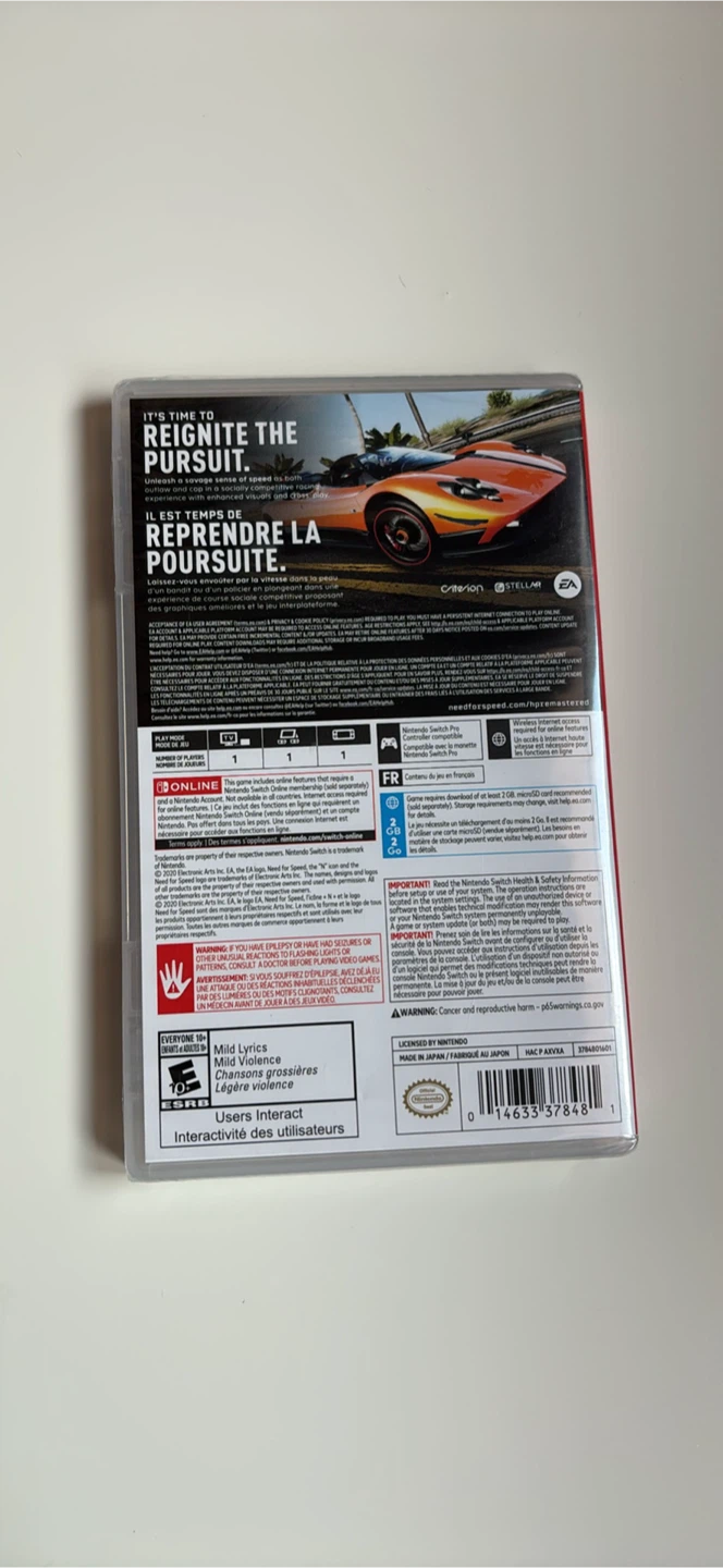 Nintendo Switch Need for Speed Hot Pursuit Remastered - photo 2