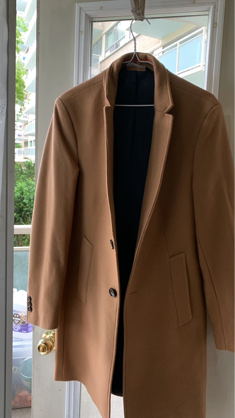 Zara camel coat