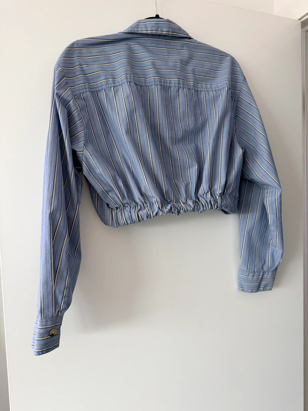 BDG Urban Outfitters Striped Cropped Shirt M-M - photo 3