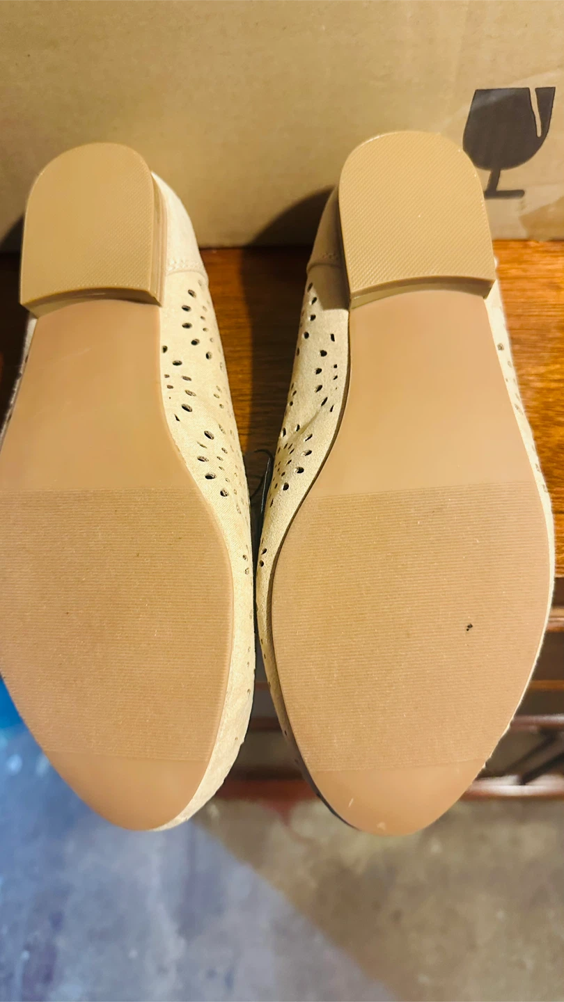 Torrid Tan Perfed Detail Flat Shoes - photo 3