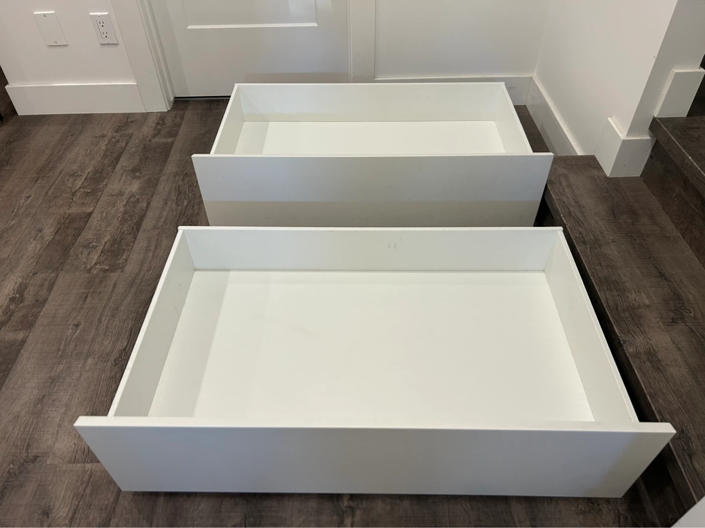 IKEA MALM under bed storage drawers x2 for $60