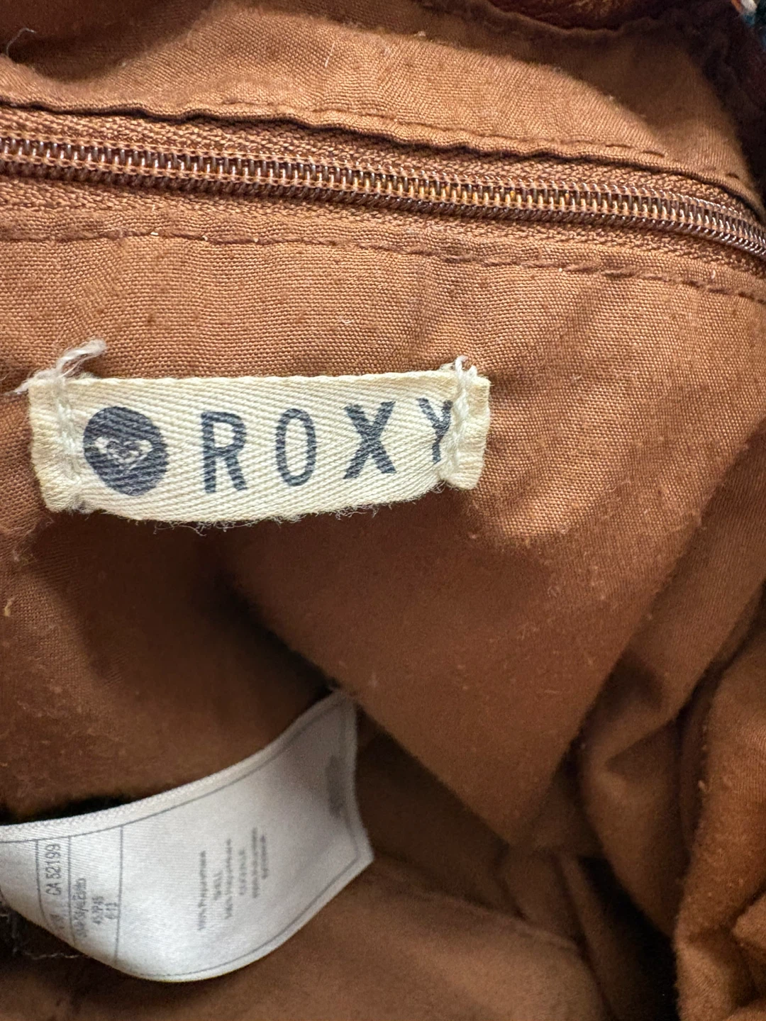 Vintage Bohemian Roxy Brown Faux-Leather Drawstring Bucket Bag - photo 4