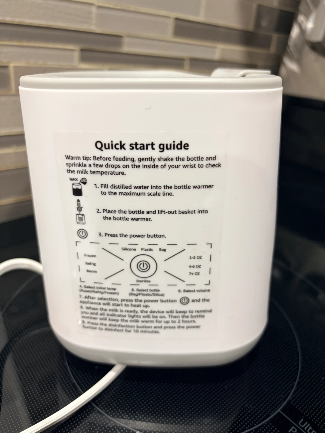 GROWNSi Baby Bottle Warmer Sterilizer - photo 3