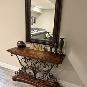 Beautiful oversized wall mirror