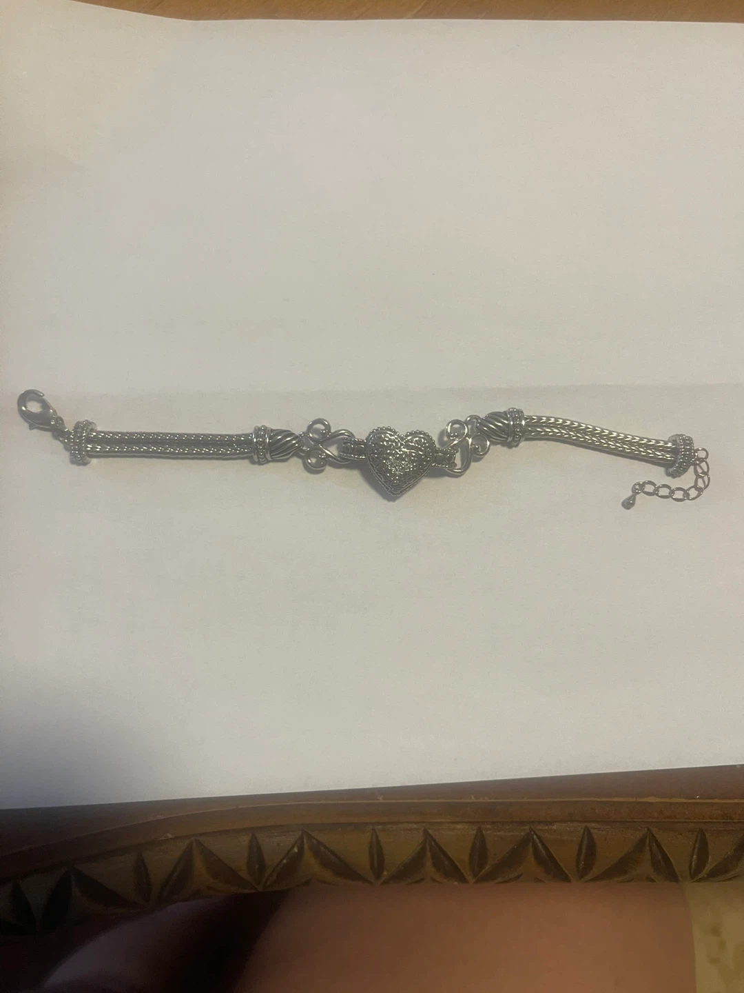 Silver-tone Heart Bracelet - photo 3