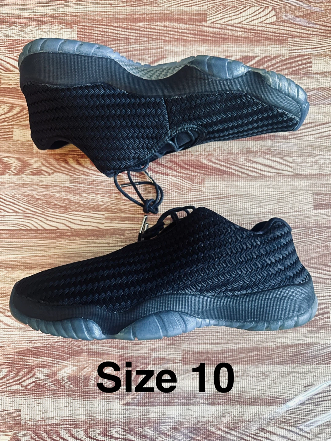 Jordan Future Black Sneakers - Size 10 - photo 5