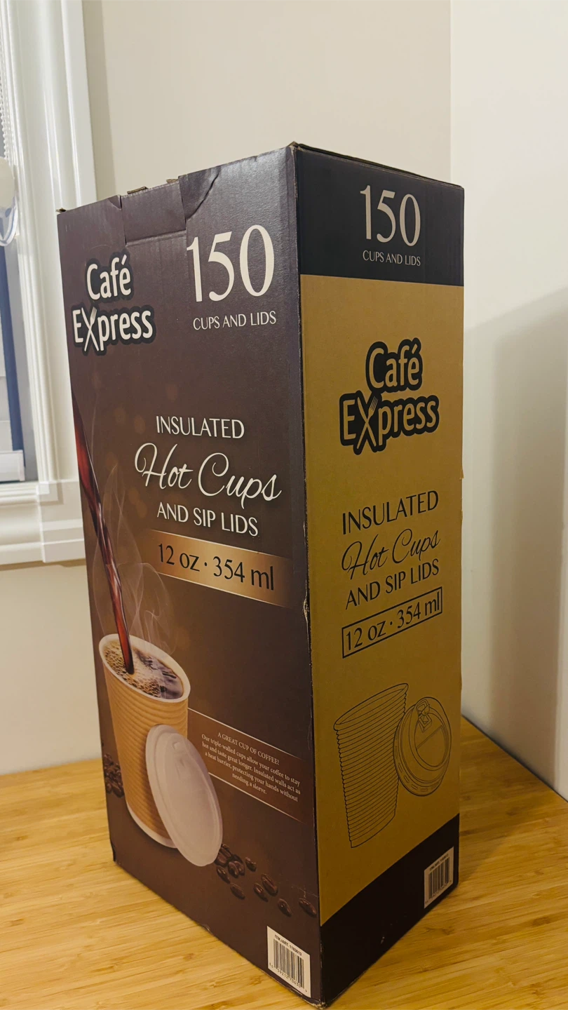 150 Insulated Hot Cups & Lids - photo 2