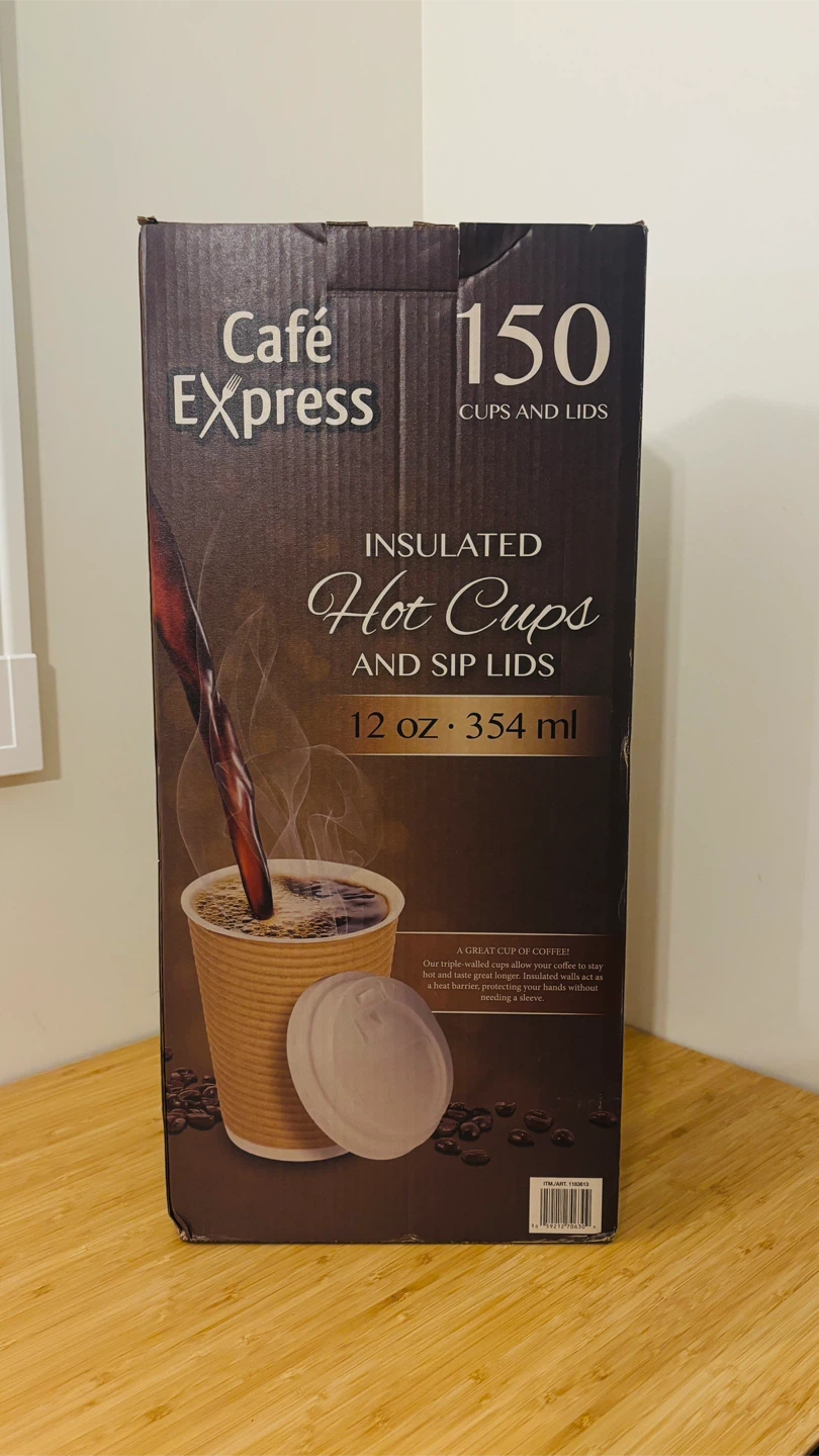 150 Insulated Hot Cups & Lids - photo 3