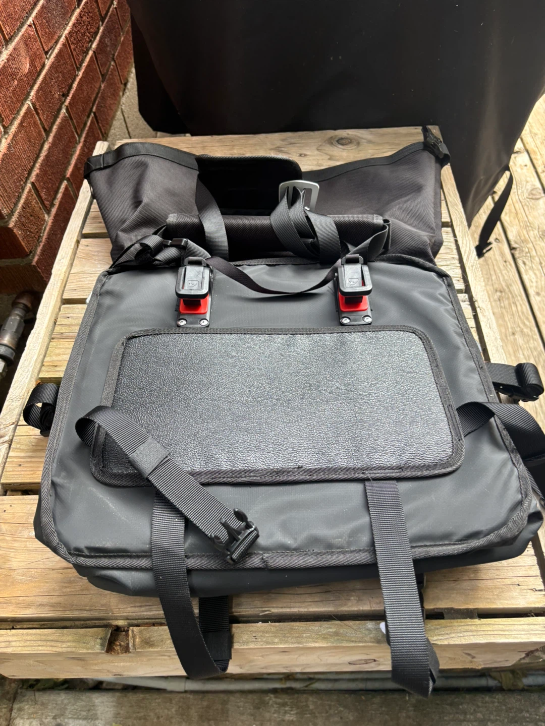 Rhinowalk Motorcycle Saddle Bag - Black - photo 2