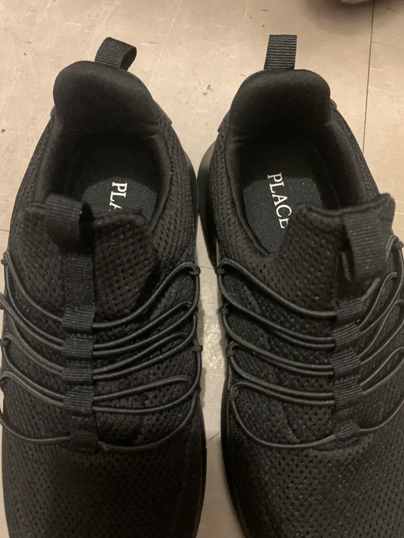 Children's Black Place Shoes