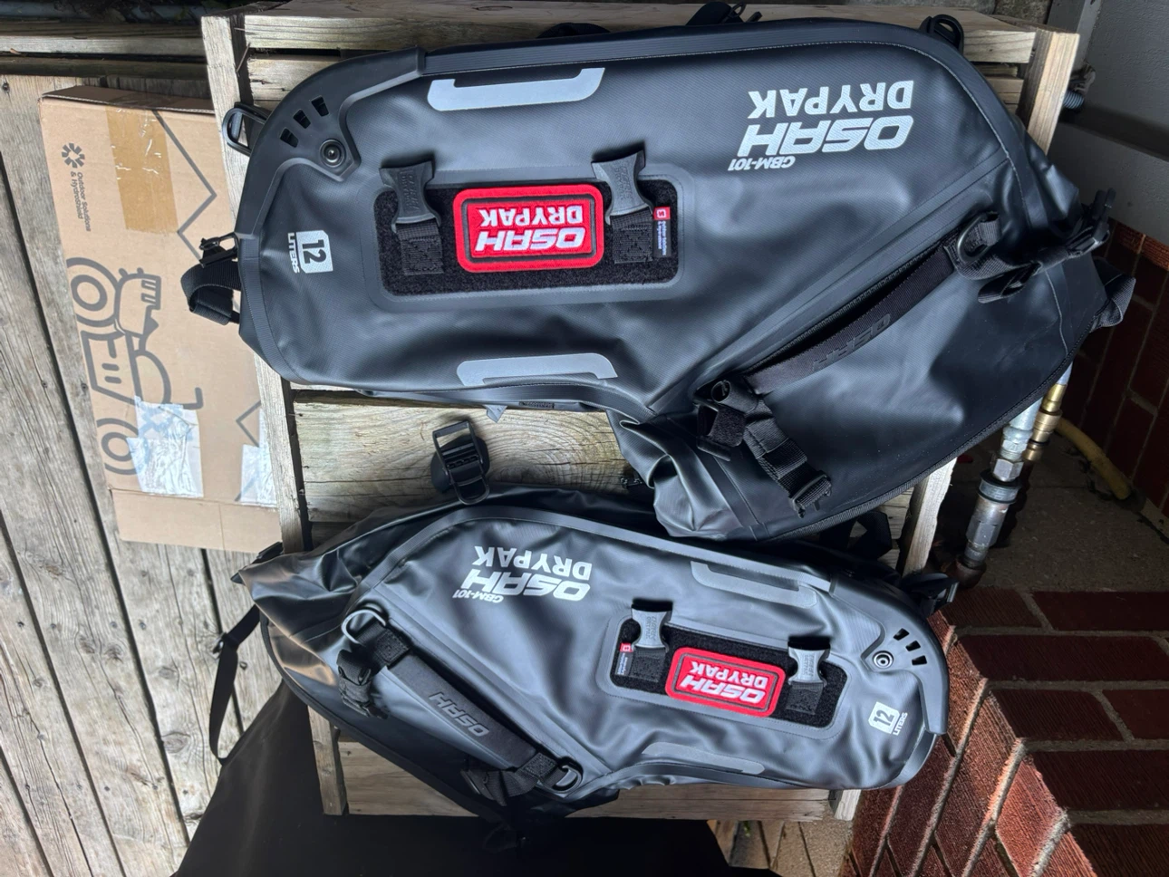 DRYPAK Motorcycle Saddlebags 12L