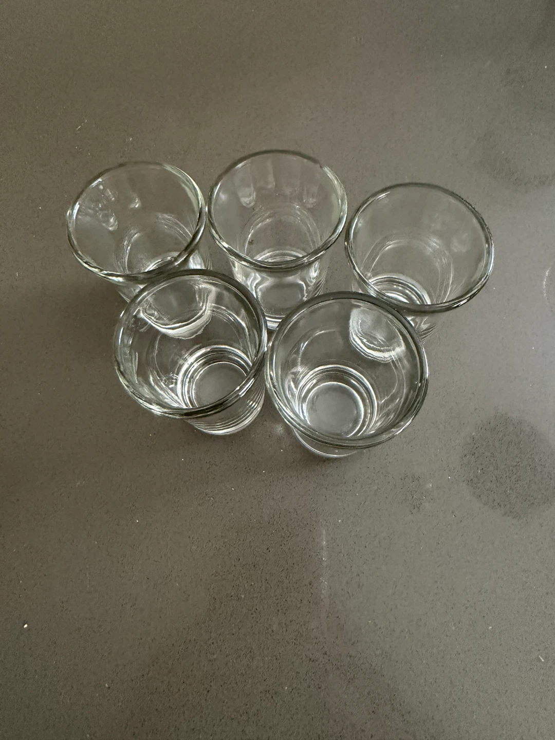 Set of 5 Clear Shot Glasses - photo 3