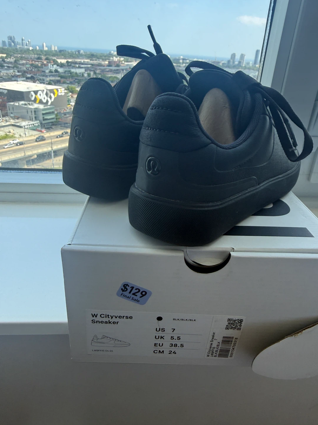 Lululemon W Cityverse Sneaker Black