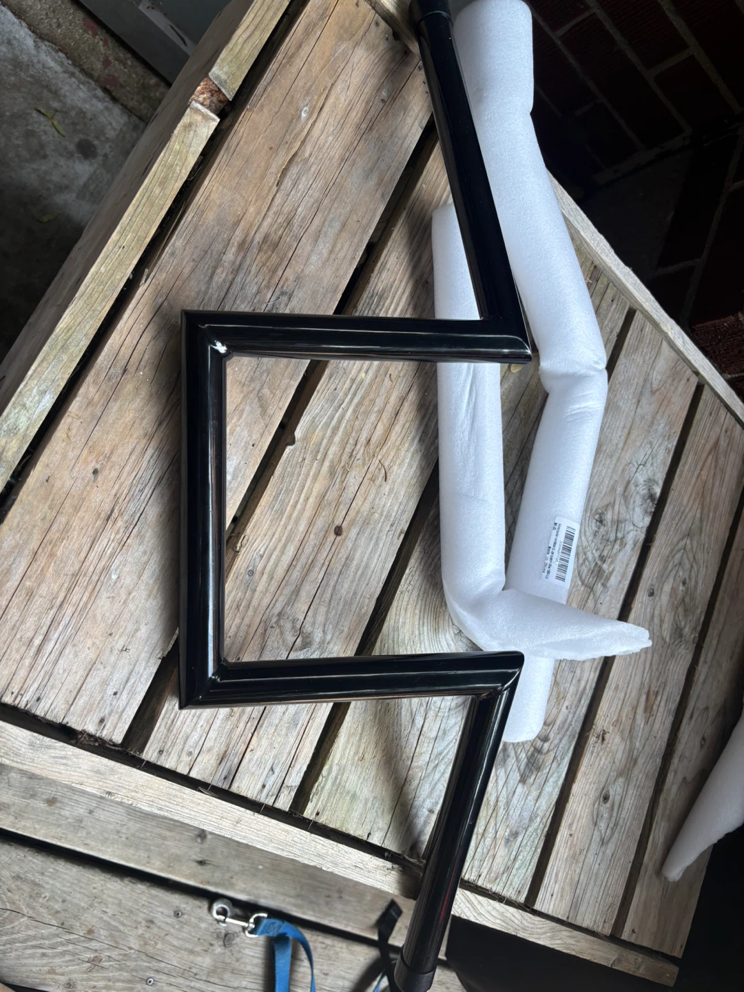 Black Motorcycle Handlebars - photo 2