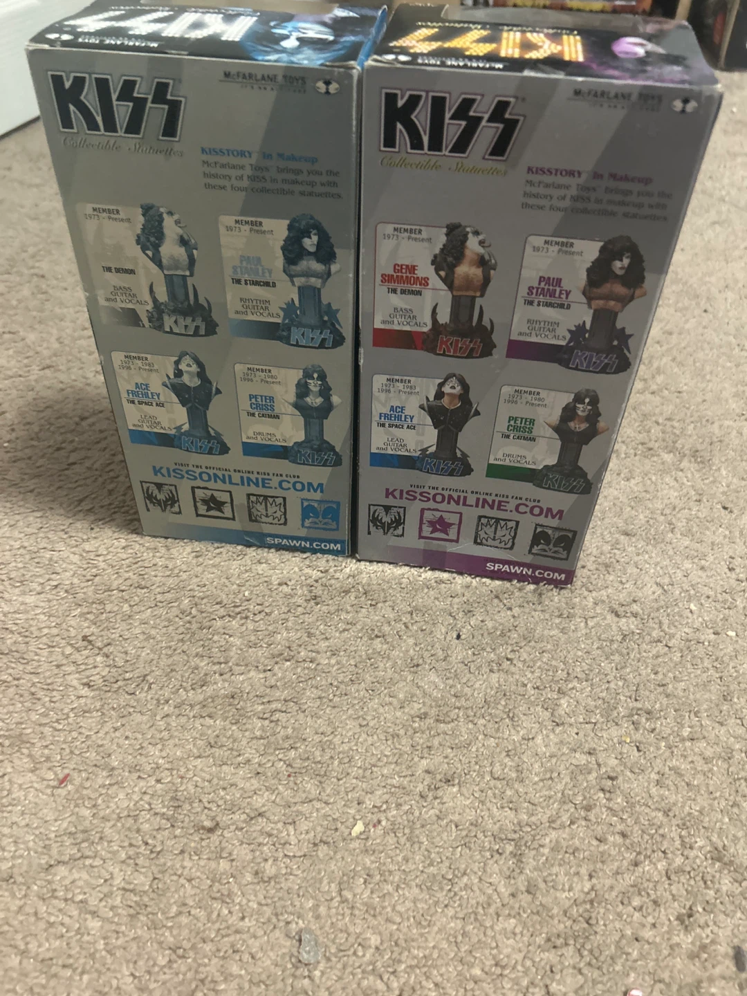 KISS Collectible Statuettes - Paul Stanley & Peter Criss - photo 2