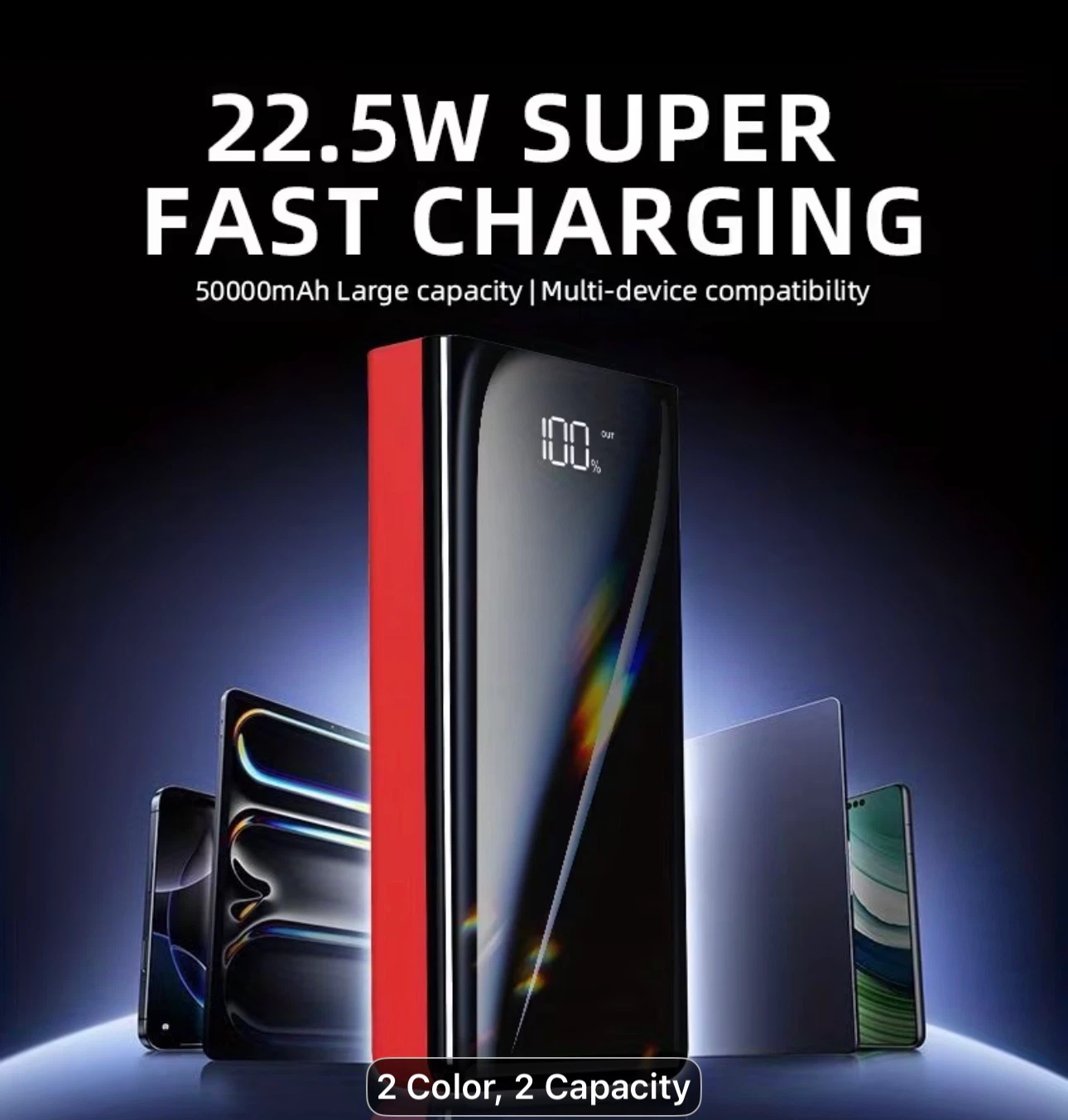 100000MAh High-capacity Fast Charging Mobile Power Bank - photo 4