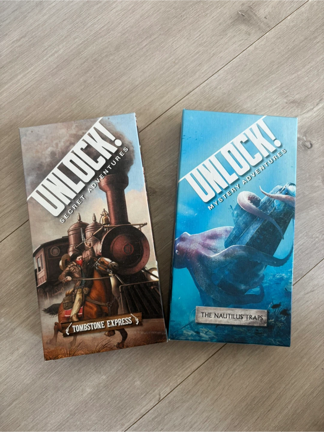 Unlock! Secret Adventures & Mystery Adventures Board Games
