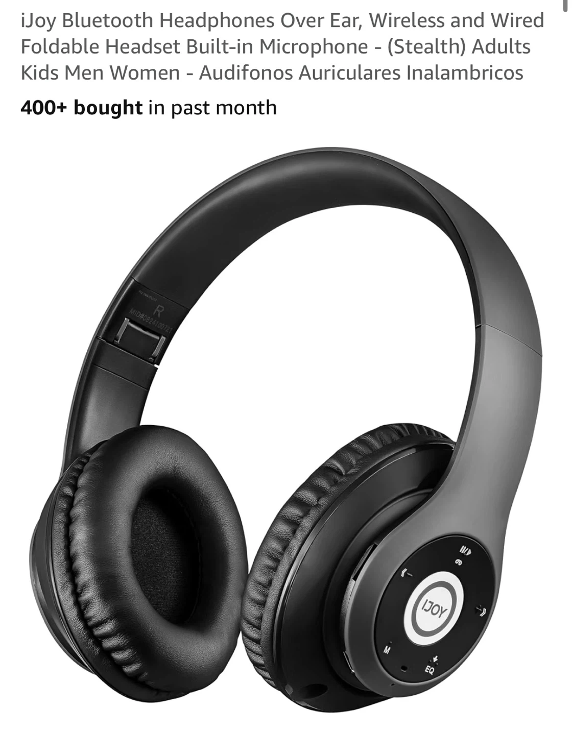 Headphones with Case - photo 3
