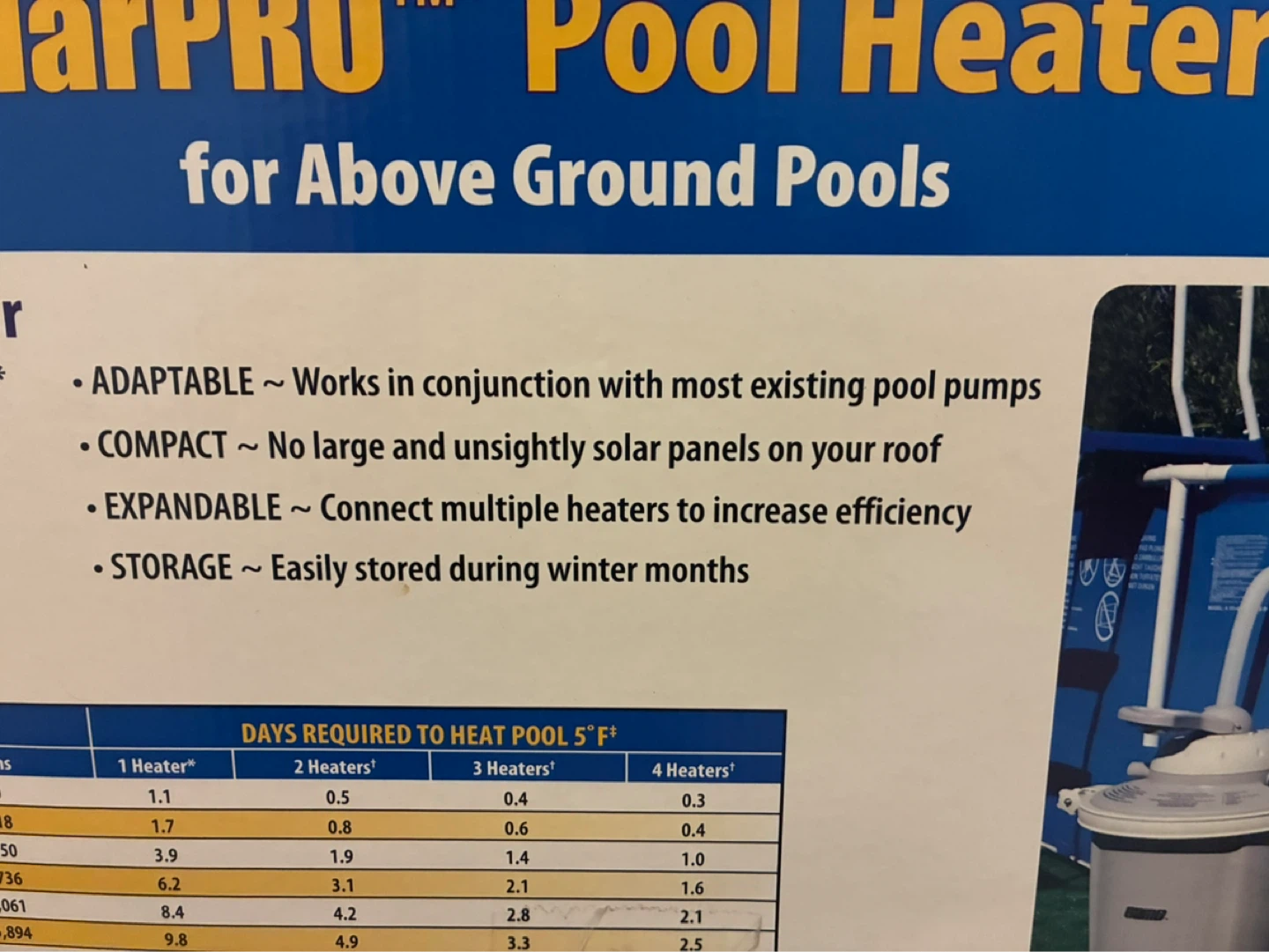 SolarPRO Pool Heater for Above Ground Pools - photo 5
