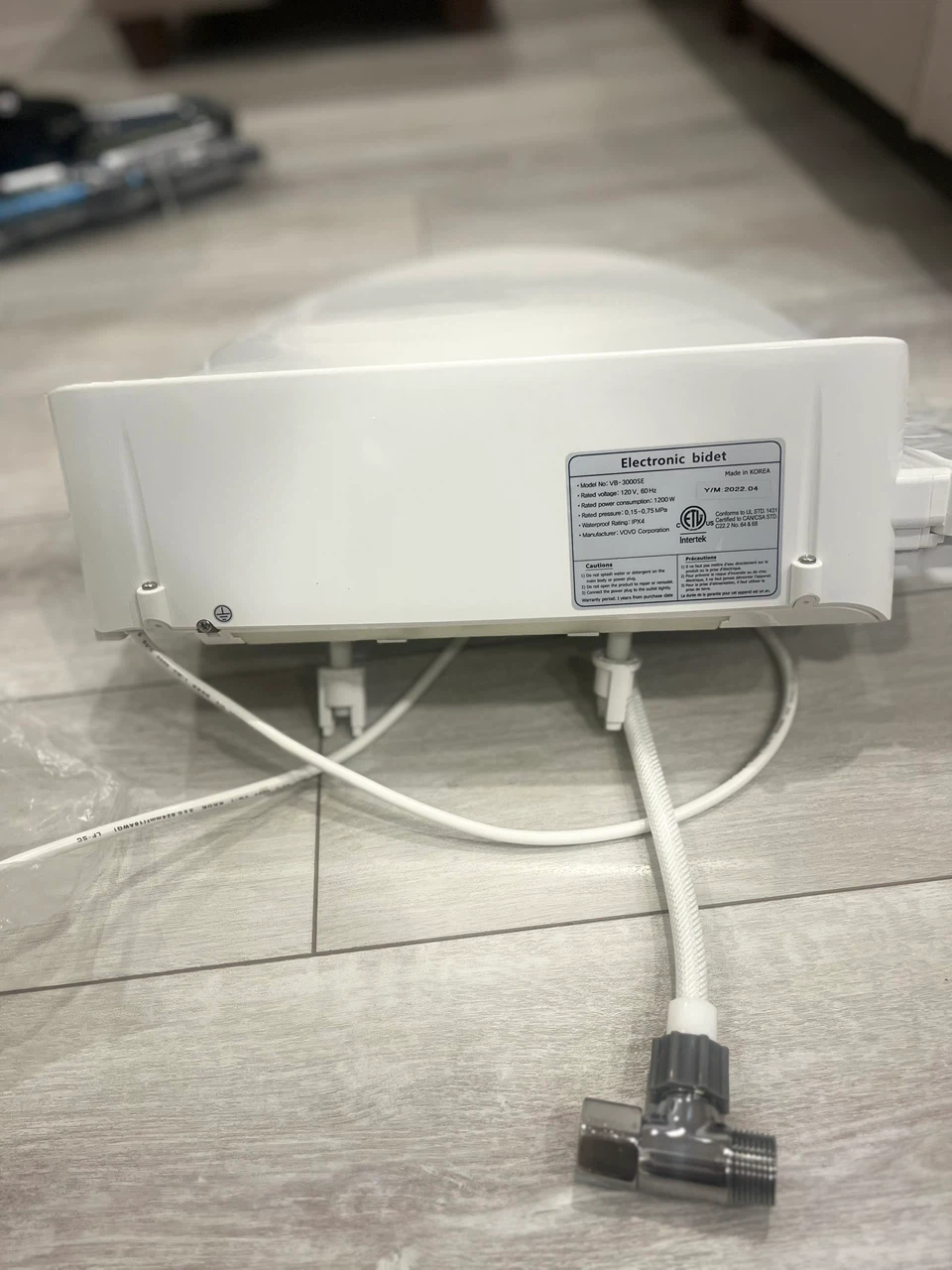 VOVO Electronic Bidet Toilet Seat - photo 5