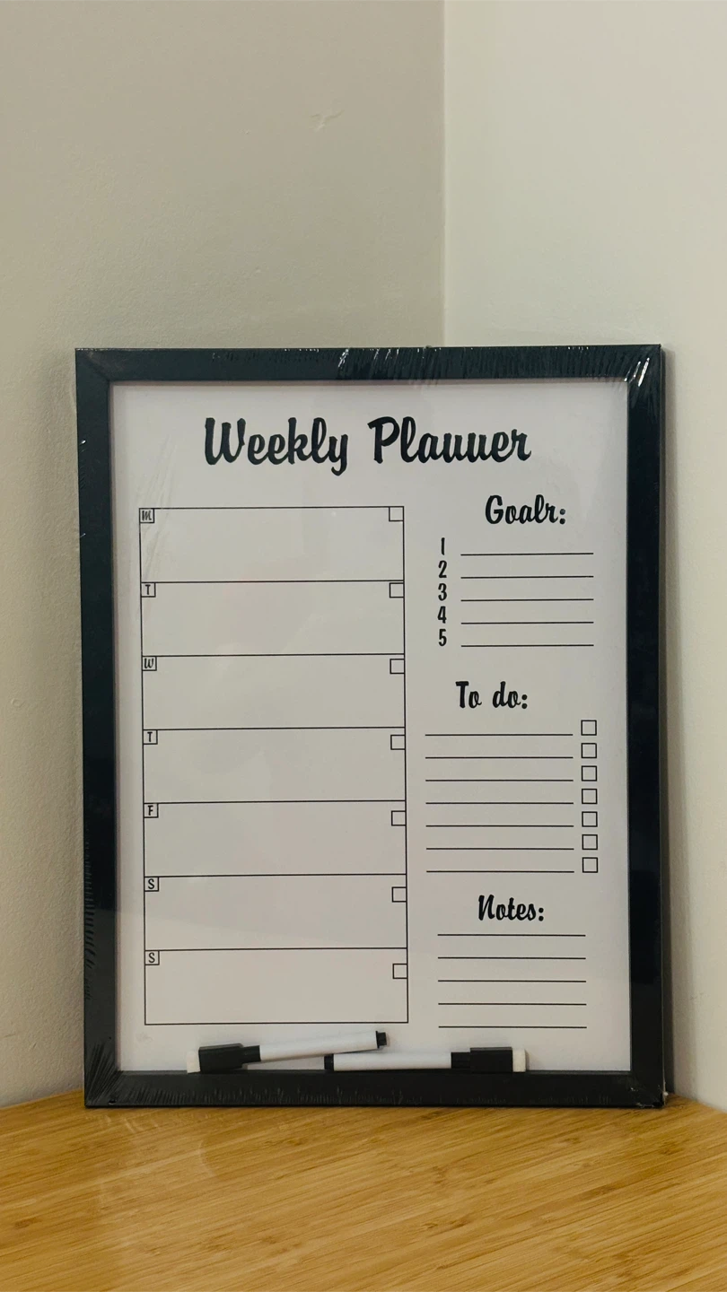 Weekly Planner Whiteboard