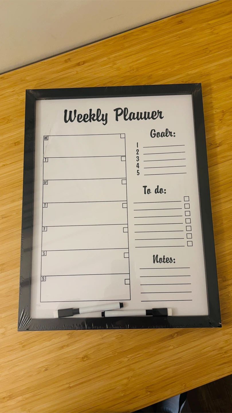 Weekly Planner Whiteboard - photo 2