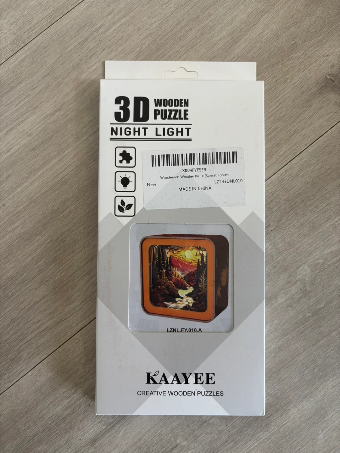3D Wooden Puzzle Night Light - photo 2