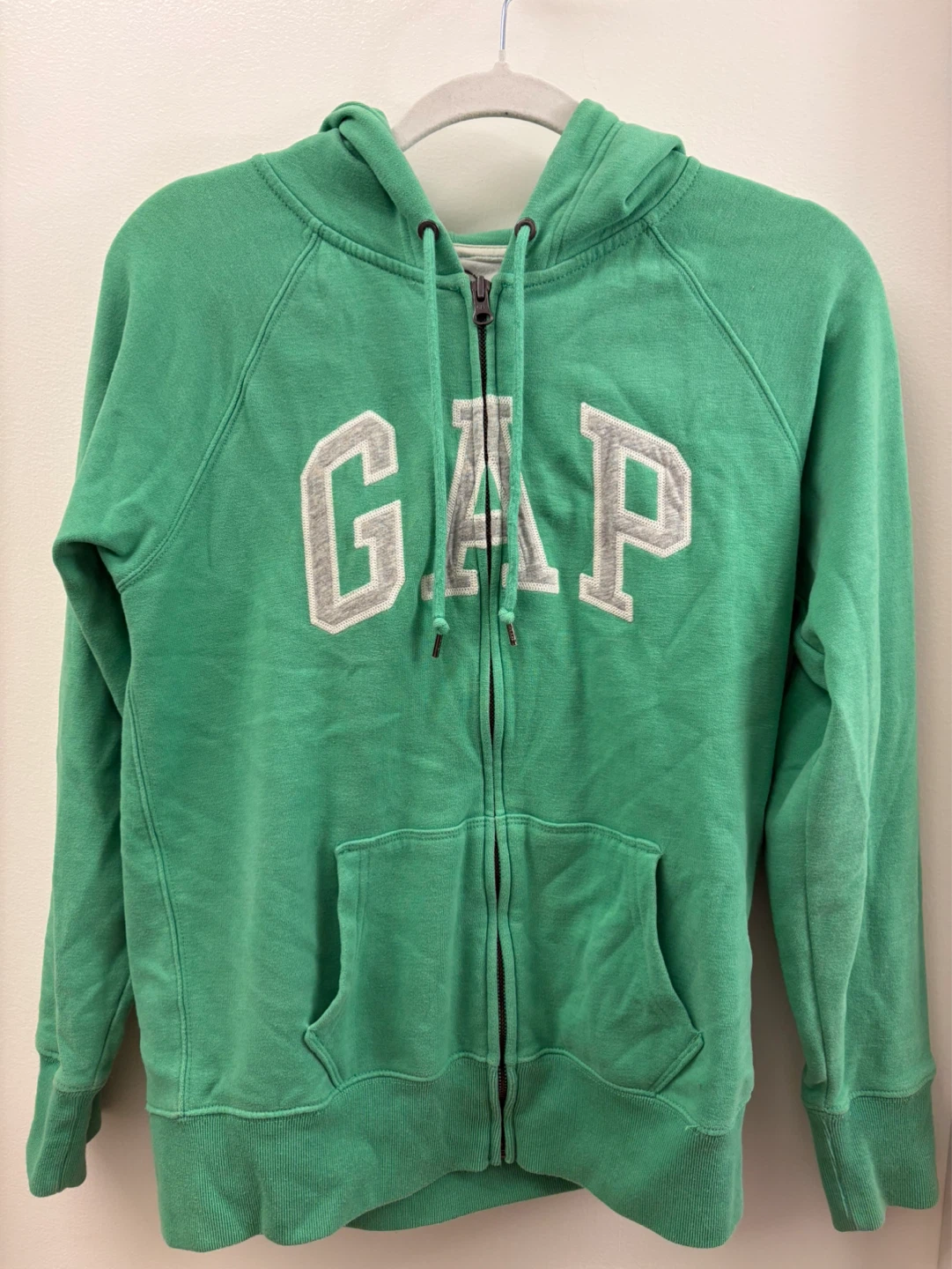Gap Green Zip-Up Hoodie