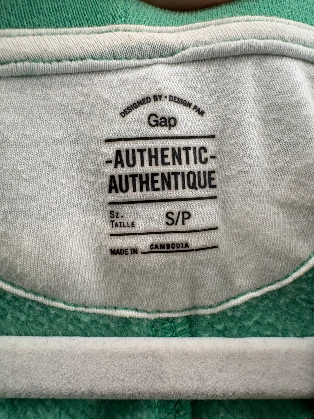Gap Green Zip-Up Hoodie - photo 3